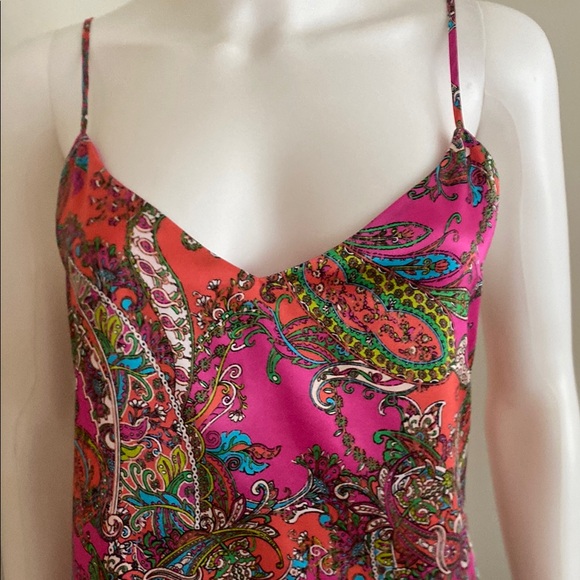 L’Agence Jane Paisley Silk Top - Picture 2 of 7